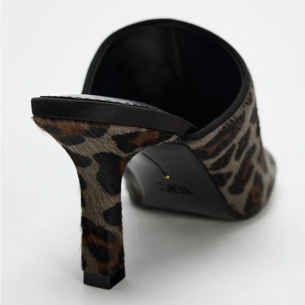 ZARA Leather Mules - Picture 5 of 12